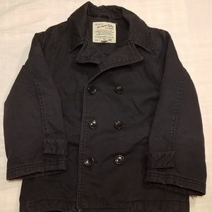 Childrens Place Navy Pea Coat